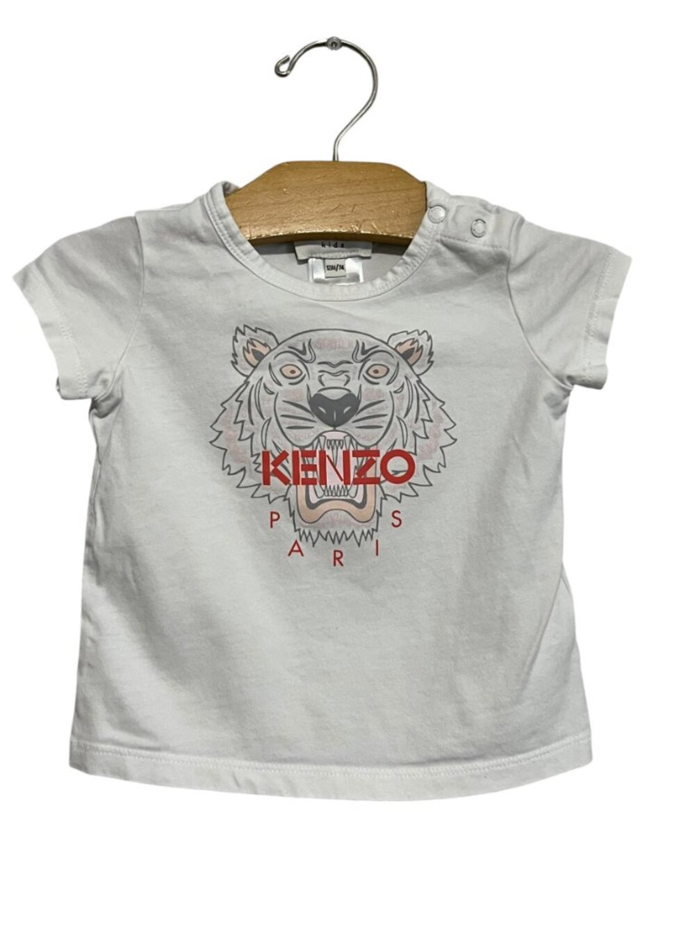 Kenzo Paris Kids Short Sleeve Tee Shirt 12 Months Printed